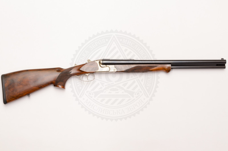 Комбинированное ружьё Krieghoff Optima 12/76 (2 шт.) - 8×57 550 мм орех
