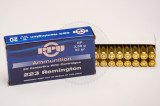 Патрон PPU .223 Rem (5,56×45), пуля SP 3,56 г (55 grain), нач. скорость 980 м/с Патрон PPU .223 Rem (5,56×45), пуля SP 3,56 г (55 grain), нач. скорость 980 м/с