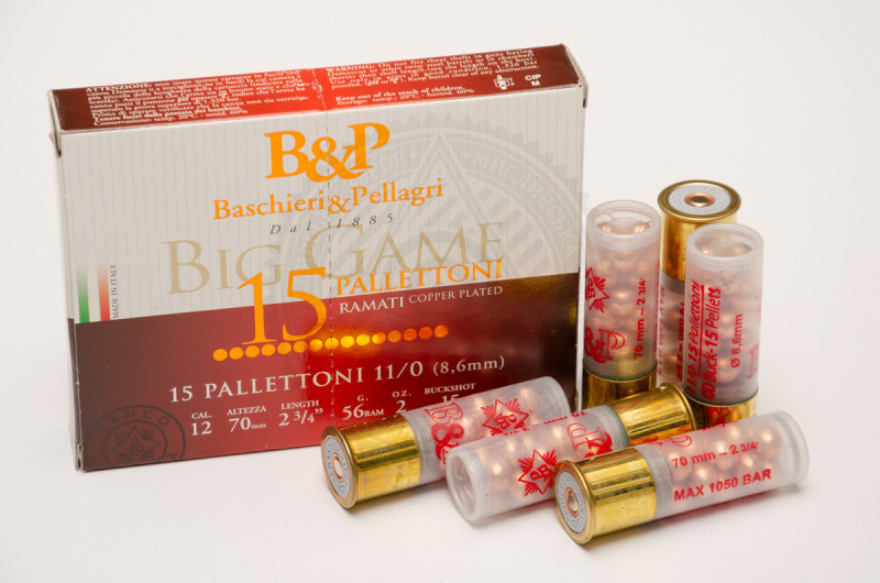 Патрон B&P Big Game Pallenttoni, картеч 11/0, наважка 56 г