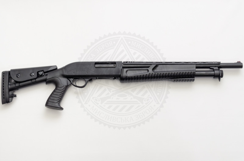 Рушниця Hatsan Escort Aimguard-TS 12/76 510 мм чорний пластик