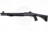 Ружьё помповое Huglu Atrox Tactic Plus Black Telescopic Stock 12/76 470 мм Ружьё помповое Huglu Atrox Tactic Plus Black Telescopic Stock 12/76 470 мм