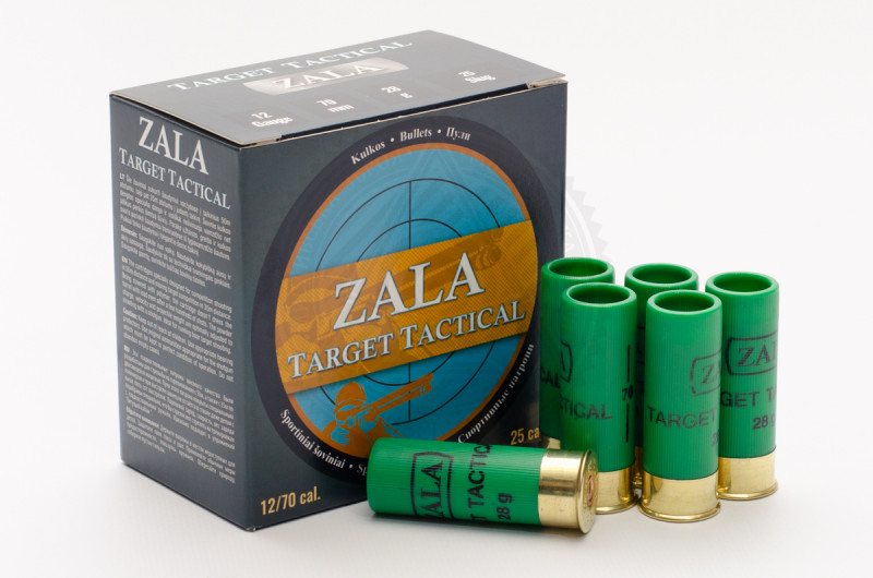 Патрон Zala Target Tactical, калібр 12/70, куля 28 г