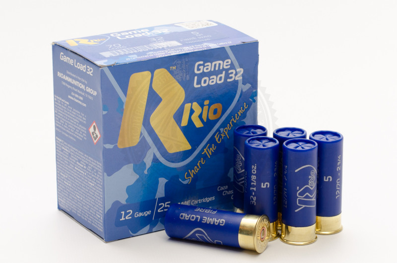 Патрон Rio Game Load 32 №5, калібр 12/70, дріб 32 г