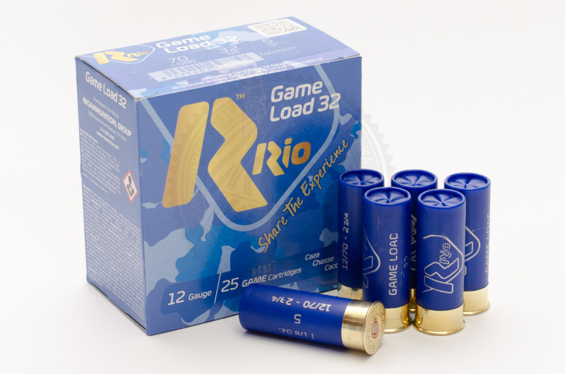 Патрон Rio Game Load 32 №5, калібр 12/70, дріб 32 г