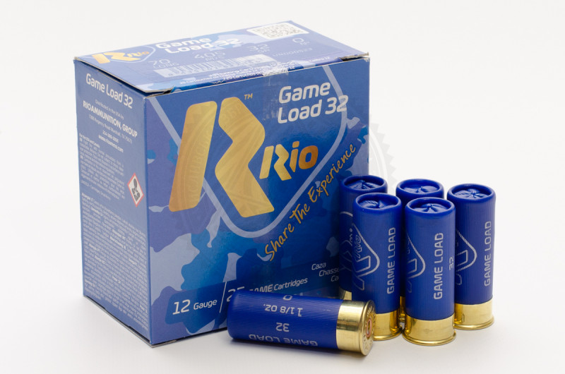 Патрон Rio Game Load 32 №0, калібр 12/70, дріб 32 г
