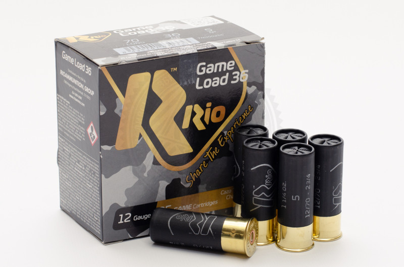 Патрон Rio Game Load 36 №5, калібр 12/70, дріб 36 г