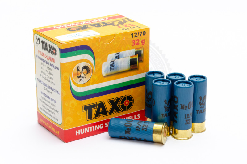 Патрон Тахо №000, калібр 12/70, дріб 32 г
