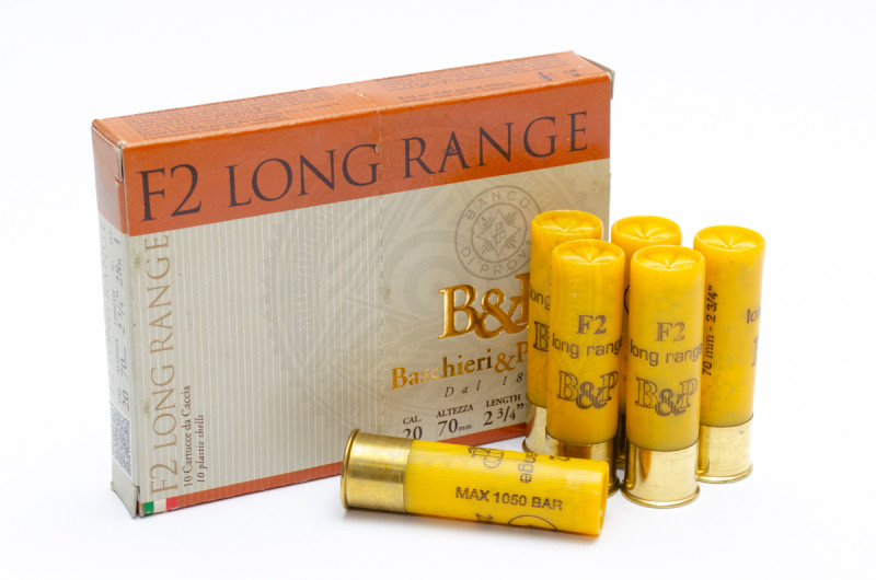 Патрон B&P F2 Long Range №4, калибр 20/70, дробь 28 г