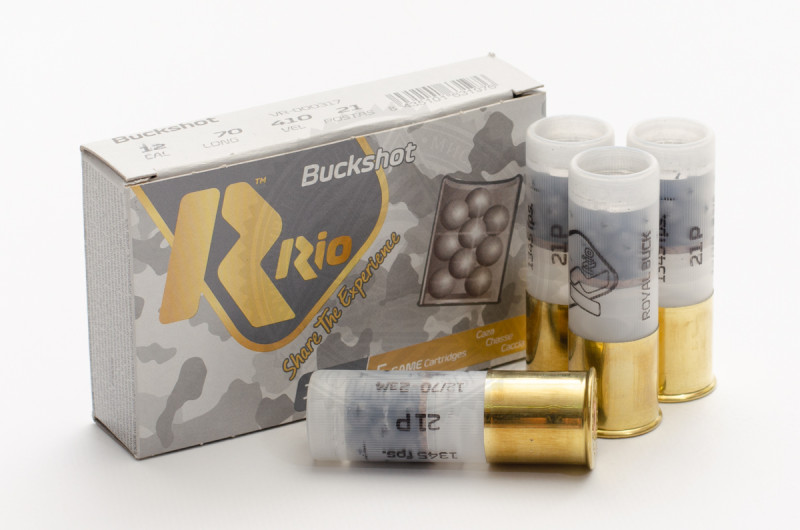Патрон 12/70 RIO Royal Buck 21P NEW 28g, калібр 12/70, 21 шт., наважка 28 г