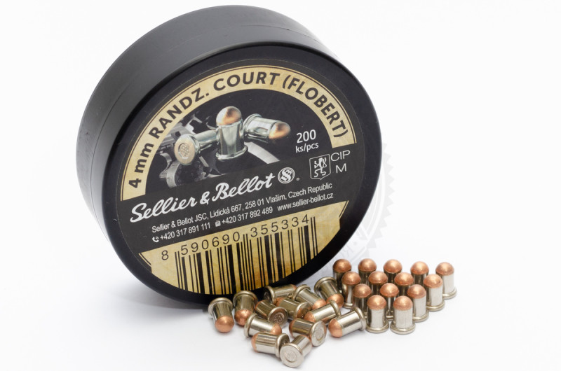 Патрон Флобера Sellier & Bellot Randz Curte 4 мм