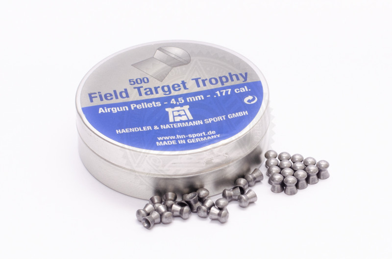 Кулі пневматичні H&N Field Target Trophy 4,5 мм, 0,56 г, 500 шт.
