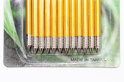 Стрелы для пистолетного арбалета Man Kung MK-AL 6,5", золотой, 12 шт.