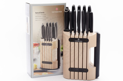 Набор ножей Victorinox Swiss Classic Cutlery Block 6.7153.11, 11 предметов