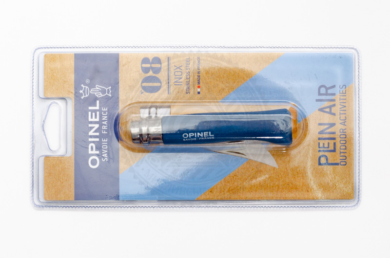 Ніж Opinel Inox №8 (синій)