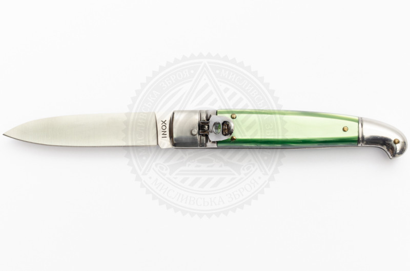 Нож Fox Inox Leverlock green