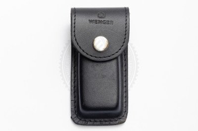 Чохол на ніж шкіряний чорний Wenger Н6 110